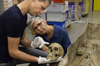 La mujer del sarcófago romano fue descubierta en la ciudad neerlandesa de Nijmegen