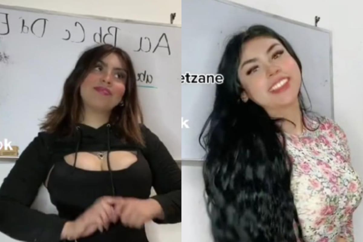 La mujer dice que los padres de familia la acosan por vía telefónica (Foto:TikTok:@etzane_)