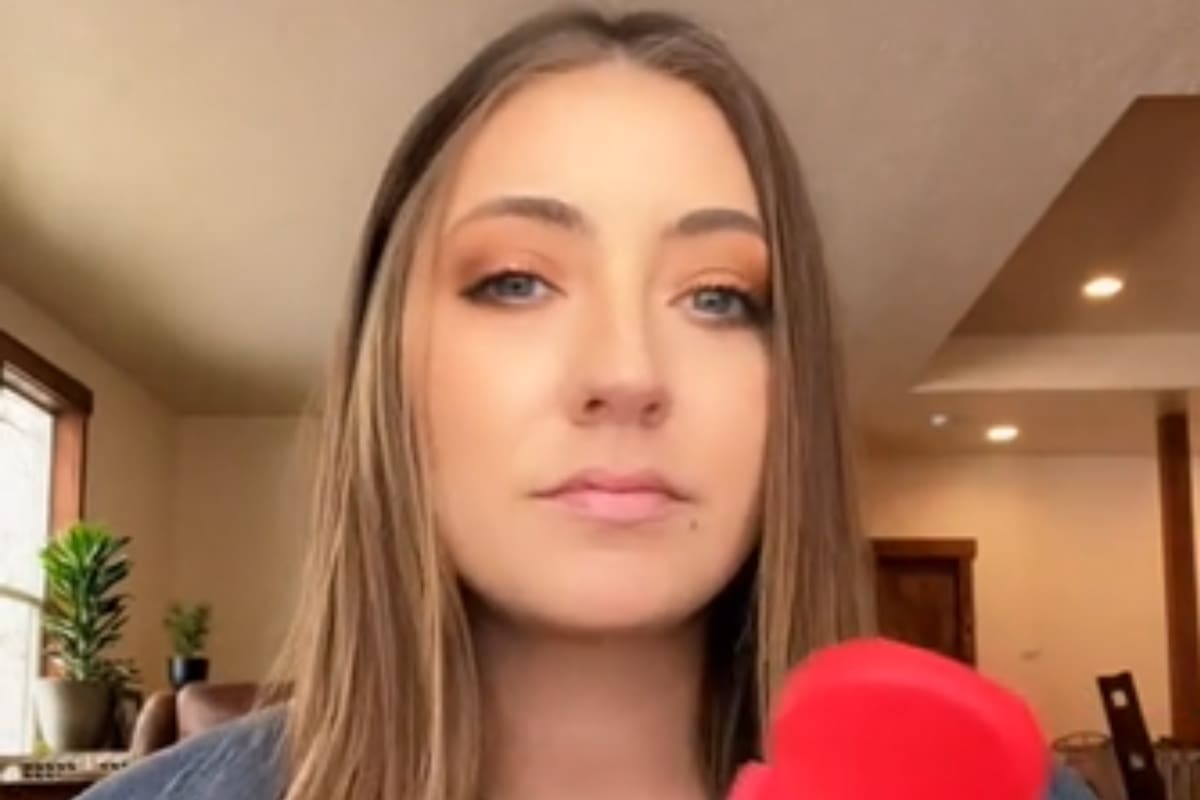 La mujer dio tips de reciclaje en redes sociales (Crédito: TiktTok/@menzennial)