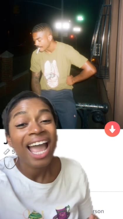 La mujer escrachó el perfil de Tinder de su cita