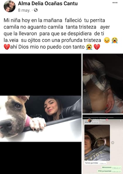 La mujer expuso el hecho en su cuenta de Facebook