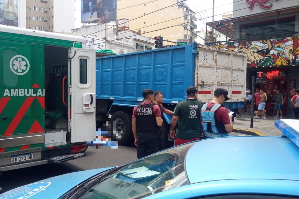 La mujer falleció en el acto.