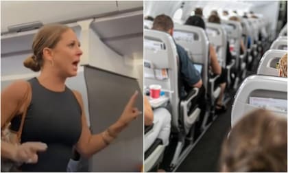 La mujer fue interrogada por las autoridades del aeropuerto (Foto: TikTok: @n.mas/iStock)