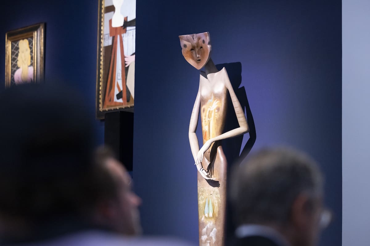 "La Mujer Gato" marcó otro récord para Carrington en Sotheby's