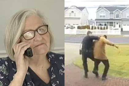 La mujer logró llamar a la policía y el estafador fue capturado