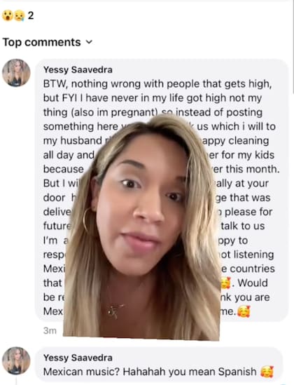 La mujer mexicana compartió capturas de pantalla de la pequeña discusión que tuvo con su vecina en Facebook