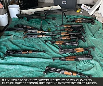 La mujer mexicana está acusada, entre otros cargos, de compra y tráfico de armas de fuego a través de intermediarios
