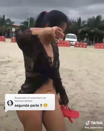 La mujer no dudó en confrontar a la amante de su marido (Captura de video)