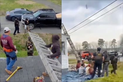 La mujer que contrató roofers latinos para que repararan el techo de su casa y llamó al ICE aún les debe dinero a los trabajadores
