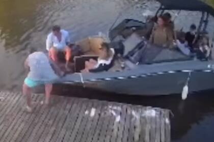 La mujer que recibió el disparo fue rápidamente auxiliada