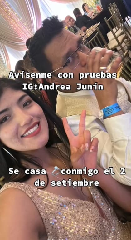 La mujer quiso comprobar que su futuro esposo no le fue infiel antes del casamiento y publicó un particular video en las redes