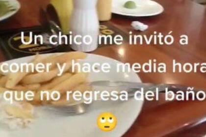 La mujer relató lo sucedido en su cuenta de TikTok