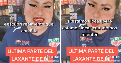 La mujer reveló la historia en su cuenta de TikTok