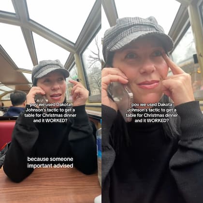 La mujer se hizo pasar por una empleada de George Clooney al realizar una reserva de restaurante (Foto: captura de pantalla)