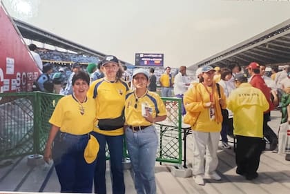 La mujer viaja desde hace 24 años a todos los Mundiales