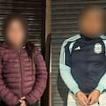 Detuvieron a una pareja en un control policial: en su auto llevaban un kilo de cocaína