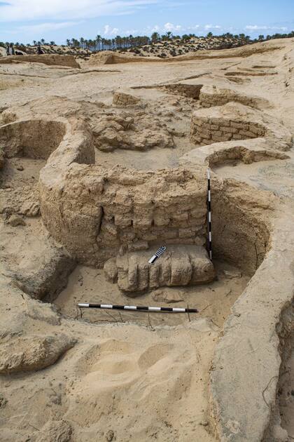 La muralla defensiva es una muestra de cómo los faraones concebían los límites de su reino hace más de 3000 años