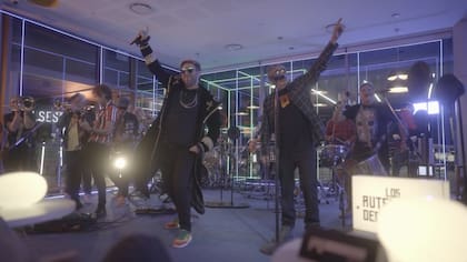 “La música nos mueve”. Los Auténticos Decadentes se presentaron en la segunda edición de las Full Sessions.