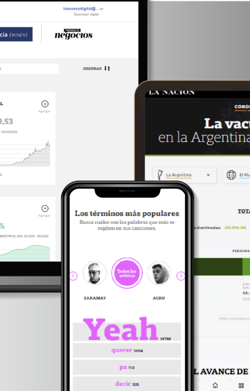 LA NACION Data recibió un prestigioso premio por su labor durante el 2021