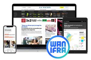 LA NACION fue distinguido como el Mejor Sitio de Noticias de América latina en la máxima categoría de los Premios Digital Media Latam 2021, galardón otorgado por la Asociación Mundial de Editores de Noticias (WAN-IFRA)