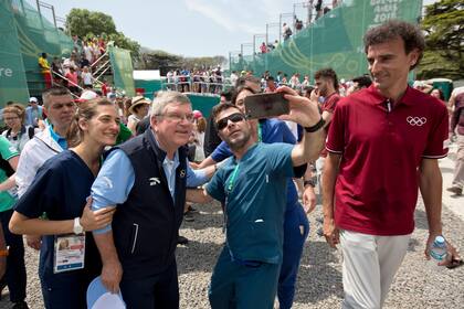 La Nación recorrió las sedes Olímpicas, junto al presidente del COI, Thomas Bach