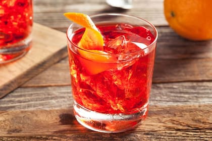La naranja, infaltable característica del cóctel italiano