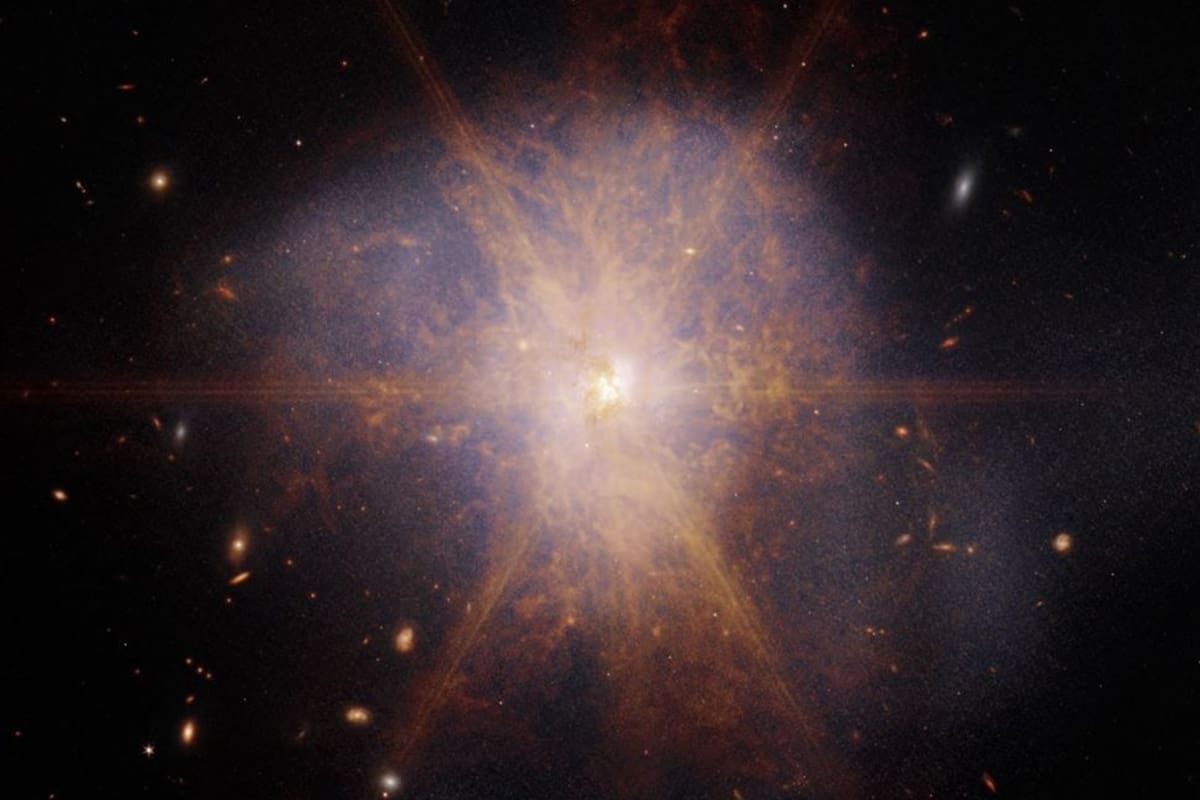 La NASA captó un "sable de luz" en el espacio que serviría para interpretar el inicio de nuestro sistema solar