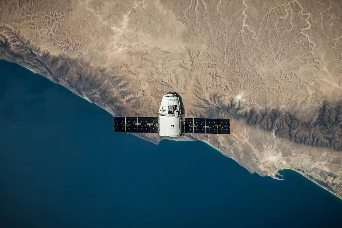 La NASA fotografió una construcción humana desde el espacio