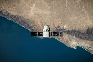 La NASA fotografió una construcción humana desde el espacio