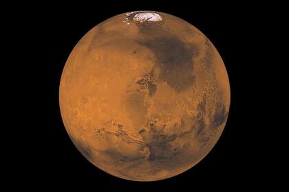 La Nasa halló un río milenario en la superficie de Marte
