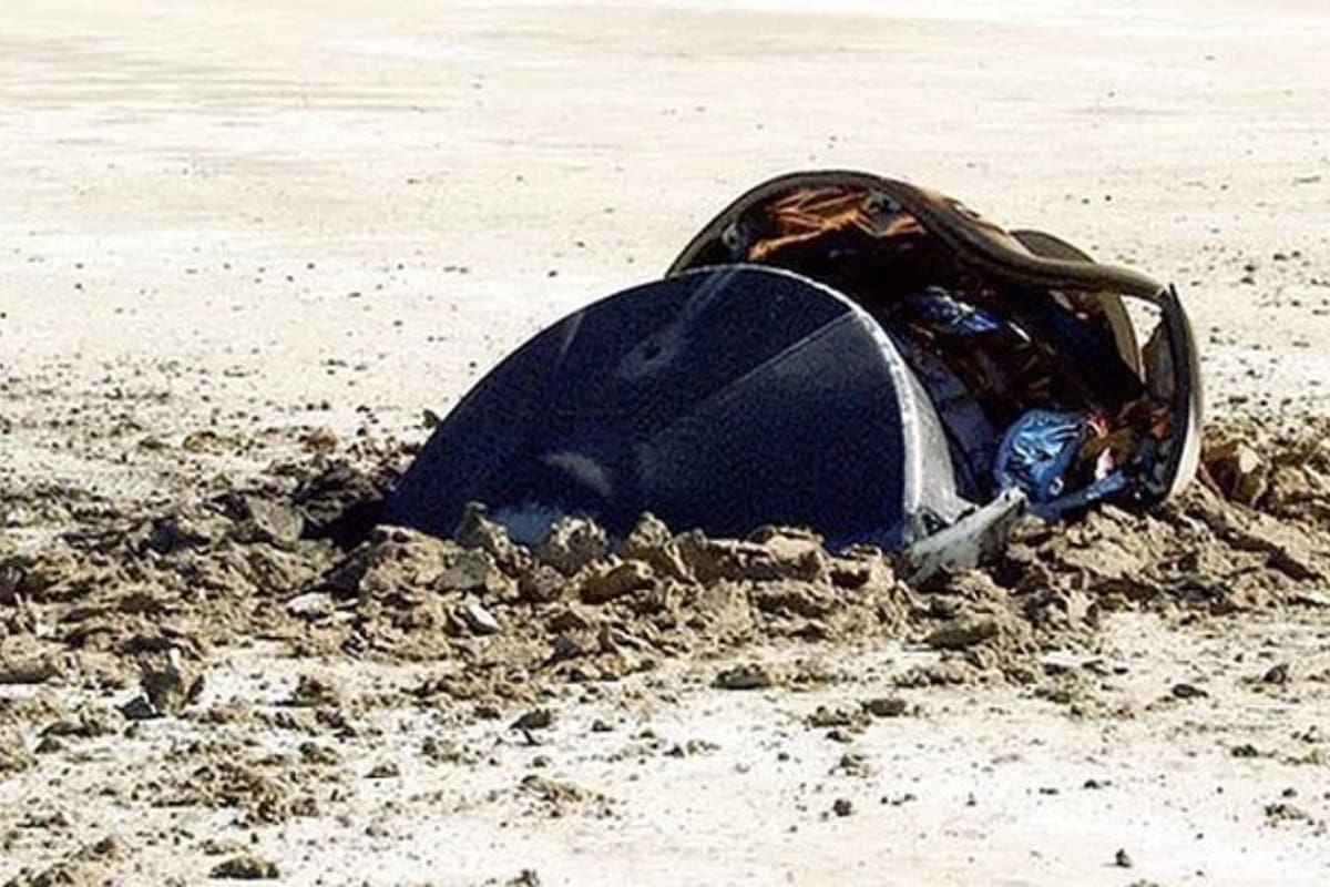 La NASA informó en su momento que "un platillo volador del espacio exterior se estrelló en el desierto de Utah después de ser rastreado por un radar y perseguido por helicópteros"; la verdadera historia en este artículo