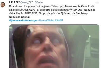 La NASA mostró nuevas e impactantes imágenes del telescopio James Webb y llegaron las reacciones de los usuarios