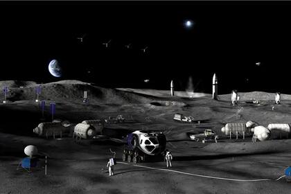 La NASA presenta su plan para construir una base lunar permanente