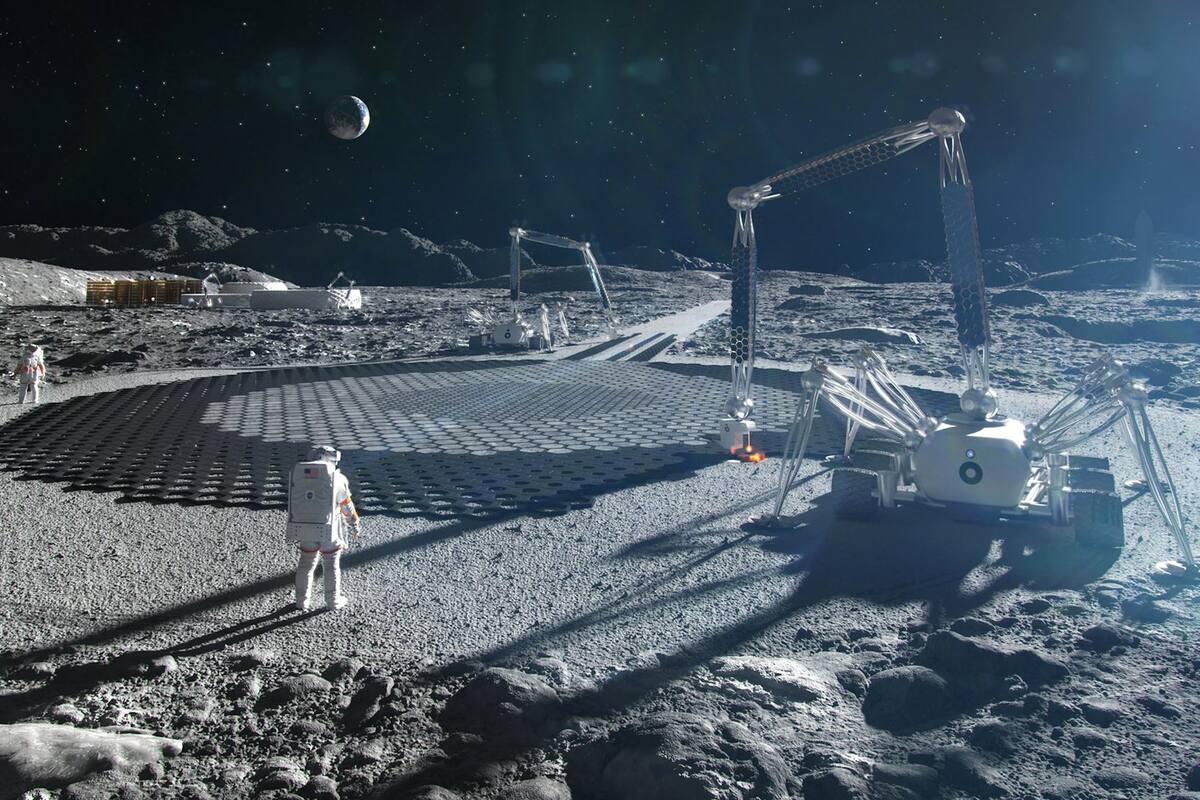 La NASA proyecta construir casas en la Luna que puedan ser utilizadas no sólo por astronautas sino también por ciudadanos comunes