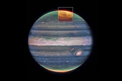 La NASA publica imágenes con nuevos detalles de las auroras de Júpiter