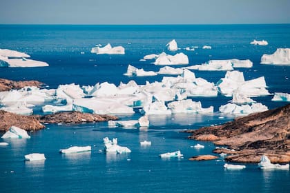 Los mares de Groenlandia, una región amenazada por el deshielo