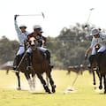 La camiseta con la que el supercampeón del polo homenajeó a la selección de fútbol y a Messi