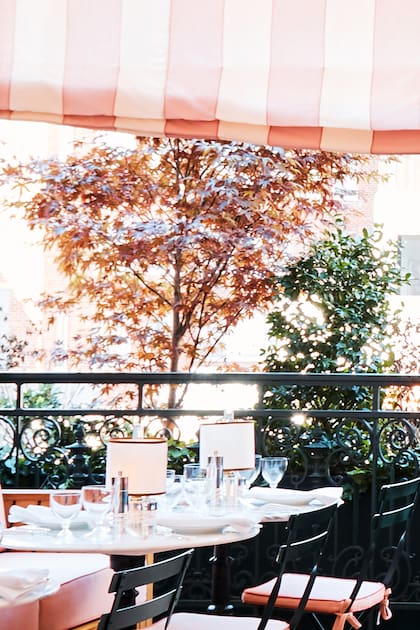 La naturaleza es parte de la ambientación de Casa Cruz. El restaurante está ubicado en el exclusivo Upper East Side