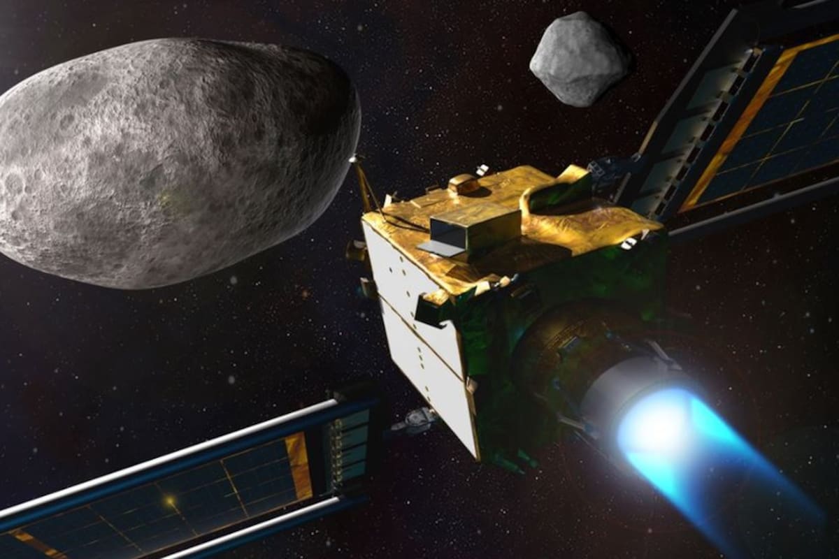 La nave DART tiene la misión de estrellarse con Dimorphos.