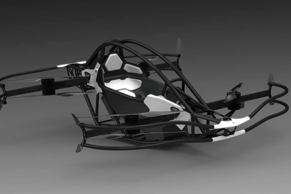 La nave Jetson ONE tiene un valor de 92.000 USD