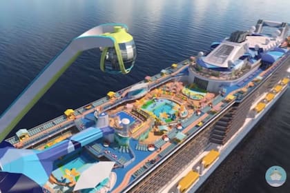 La nave Odissey of the seas cuenta con una cubierta que incluye múltiples atractivos para que los pasajeros tengan un viaje inolvidable con el marco del mar Mediterráneo