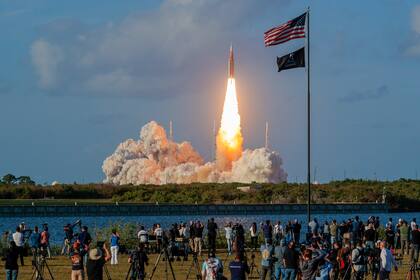 La nave Orion de Artemis II despegó el miércoles 1° de abril