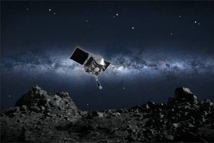 La nave OSIRIS-REx de la Nasa descubrió una "goma espacial" que podría dar pistas sobre los orígenes del Sistema Solar