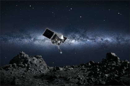 La nave OSIRIS-REx de la NASA fue clave en la misión