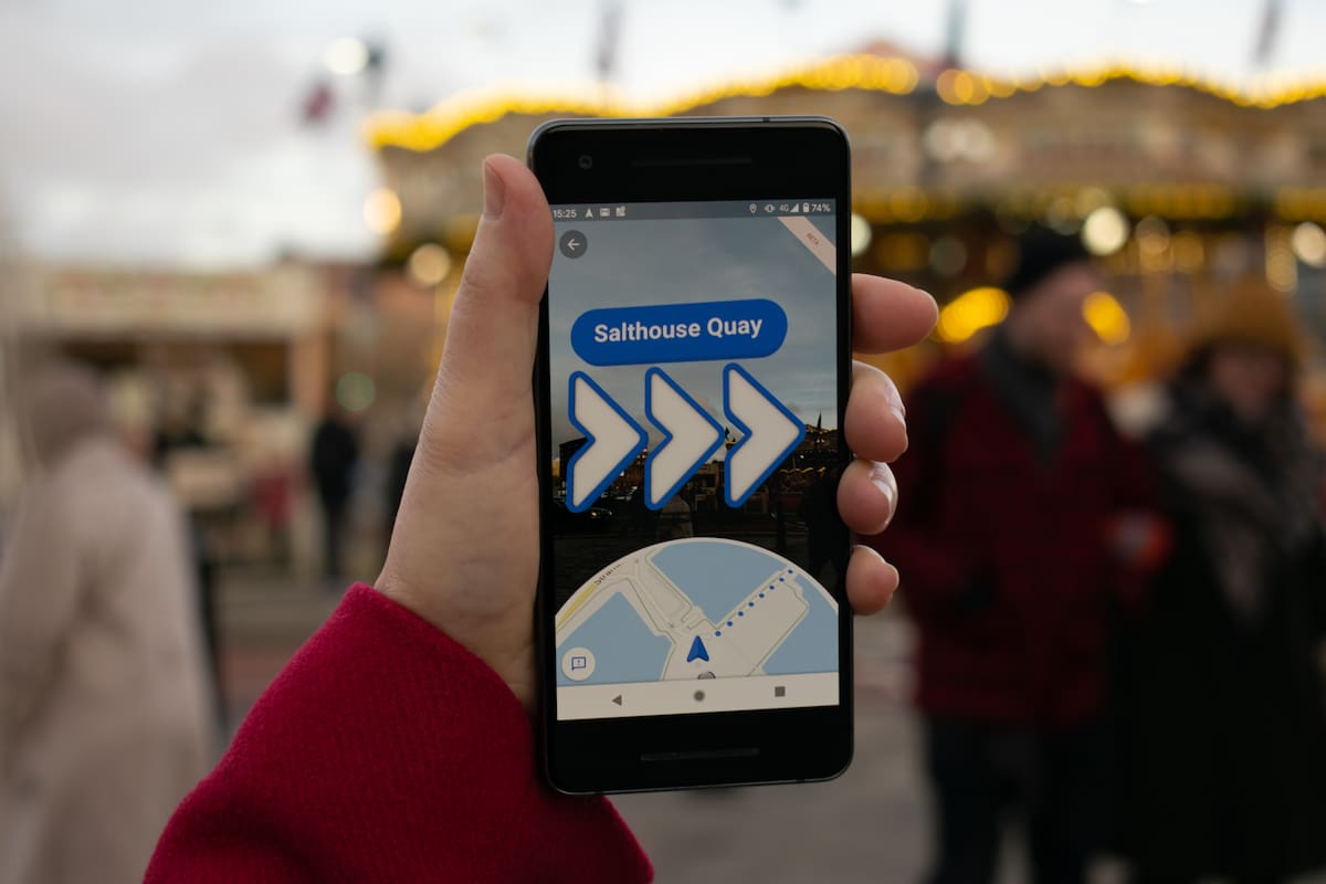 La navegación guiada por realidad aumentada de Google Maps ya está disponible para la ciudad de Buenos AIres