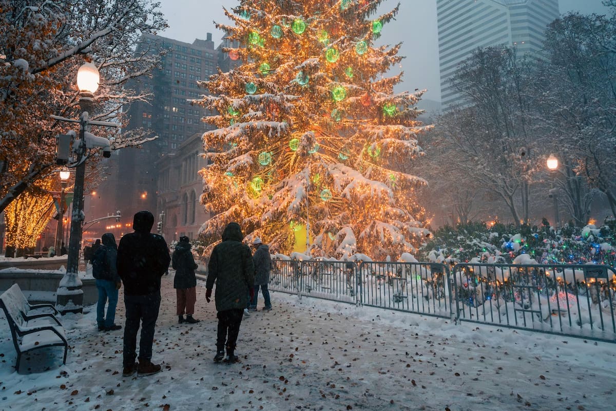 La Navidad de 2025 tendrá variadas condiciones climáticas en todo EE.UU. (Pexels/SarthakBanga)