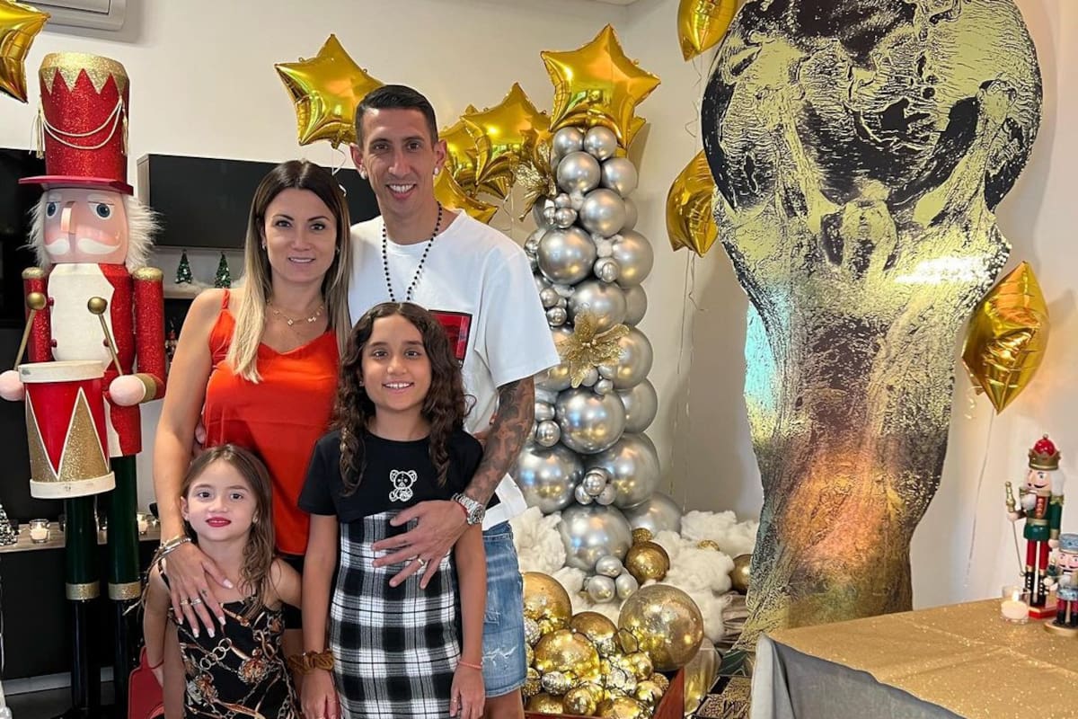 La Navidad de la familia Di María