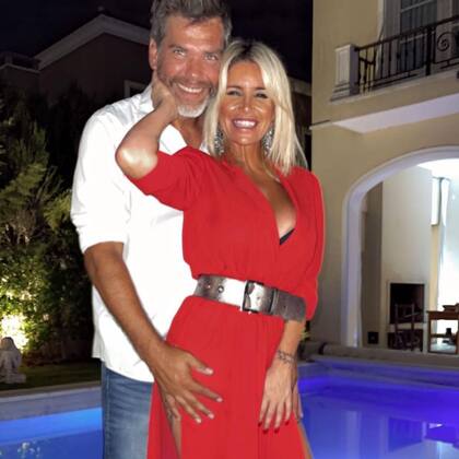 Florencia Peña y su pareja, Ramiro