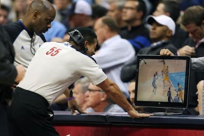 La NBA utiliza el Instant Replay desde la temporada 2014/2015