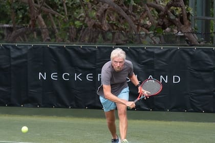 La Necker Cup es un clásico de la isla. Branson convoca a las estrellas mundiales del tenis.